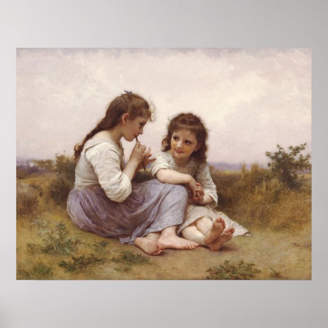 Idylle Enfantine (Ein Idyll für Kinder) Poster (Vorne)