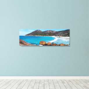 Idyllic Beach Landschaft Panorama Australien Leinwanddruck