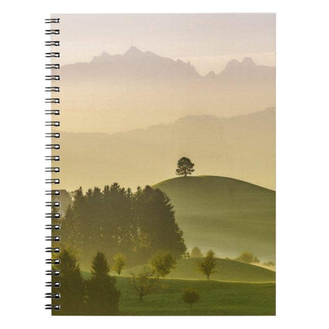 Idyllische Landschaft | Schweiz, Säntis Notizblock (Vorderseite)