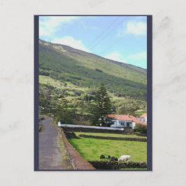 Idyllische Zuhause / Landschaftliches Foto Landsch Postkarte