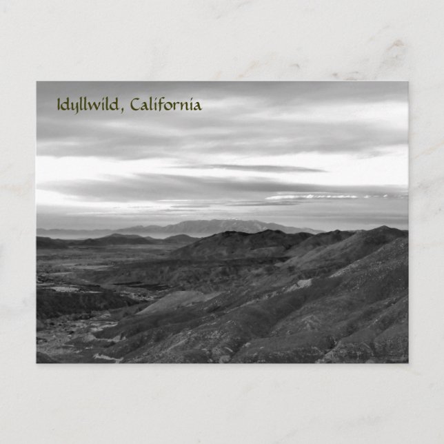 Idyllwild, Kalifornien Postkarte (Vorderseite)