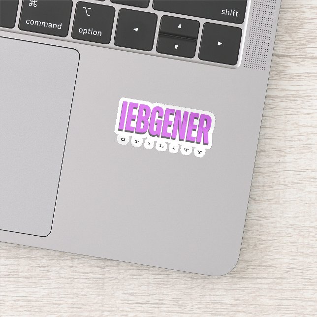 IEBGENER-Dienstprogramm im Mainframe-Sticker Aufkleber (Detail)
