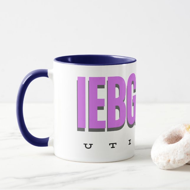 IEBGENER-Dienstprogramm im Mainframe Tasse (Mit Donut)