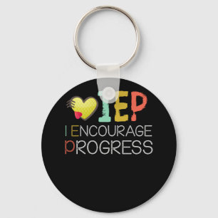 IEP I Encourage Progress Education Teacher Special Schlüsselanhänger