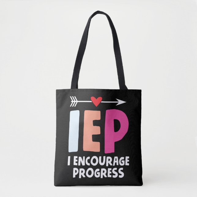 IEP I ermutigt Progress Special Bildung Teacher Tasche (Vorderseite)