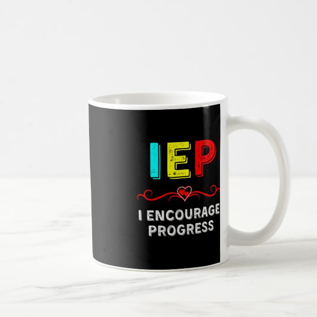 IEP I ermutigt zur Förderung von Fortschritten in  Kaffeetasse (Rechts)