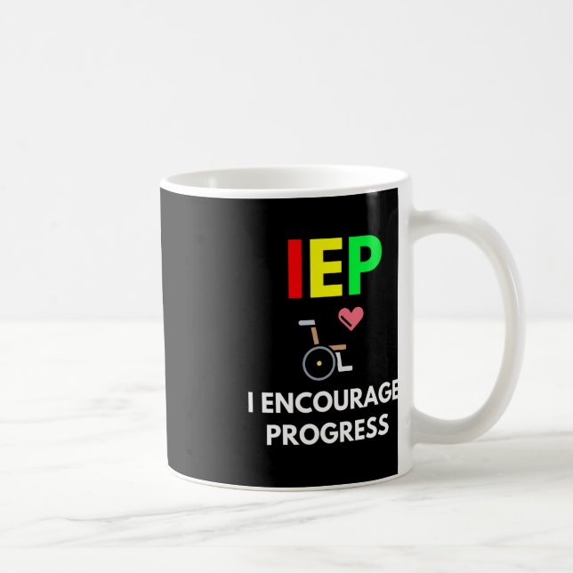 IEP I ermutigt zur Förderung von Fortschritten in  Kaffeetasse (Rechts)
