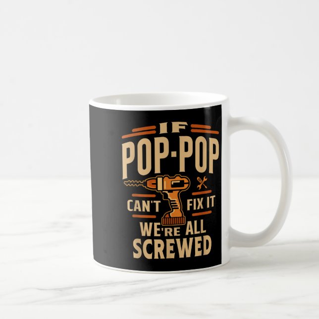 If P-p Cant Fix It - Grandparents Day  Kaffeetasse (Rechts)