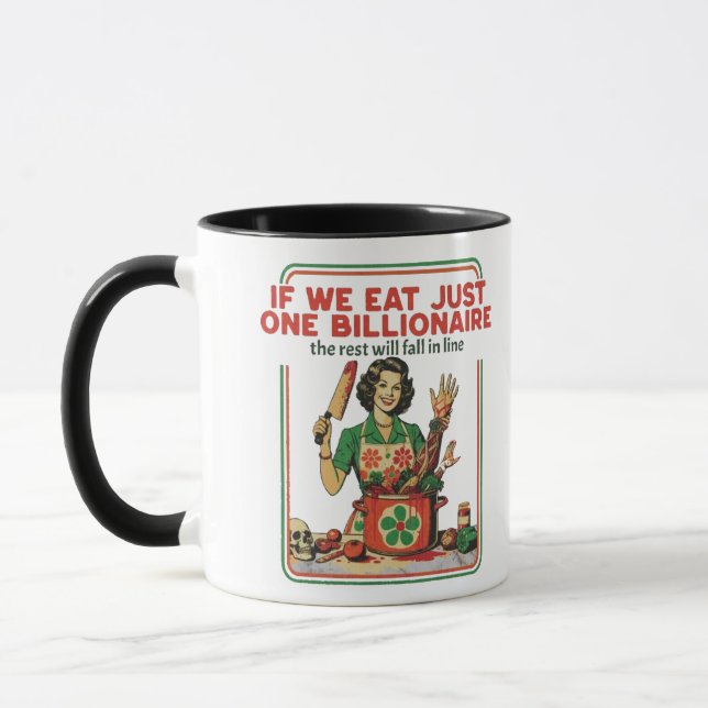 if we eat - Mug Tasse (Links)