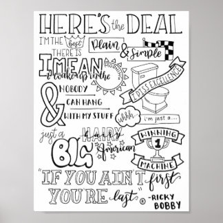 If You Aint First Youre Last Poster