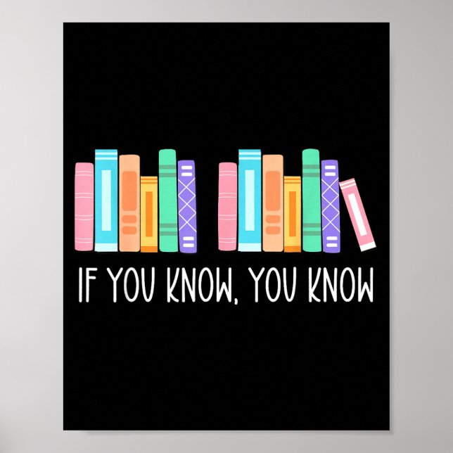 If You Know You Know 6 7 Six Seven Meme Teacher Bo Poster (Vorne)