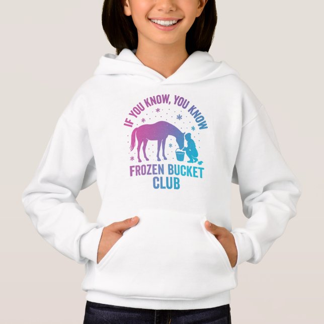 If You Know You Know – Frozen Bucket Club Hoodie (Vorderseite)