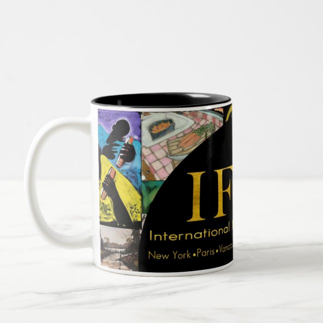 IFAC — Tasse à café à deux tons (Gauche)