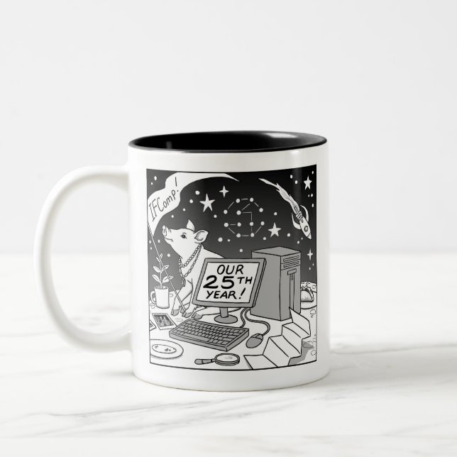 IFComp-Tasse Zweifarbige Tasse (Links)