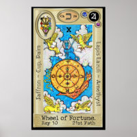 Ifdawn Deepdream Tarot Key 10 ~ The Wheel