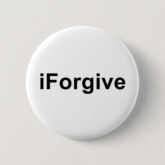 iForgive Button (Vorderseite)