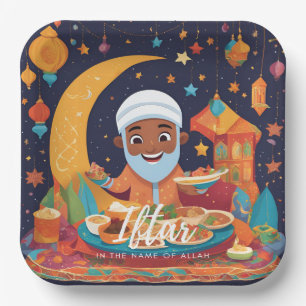 Iftar Disposable Vater Teller