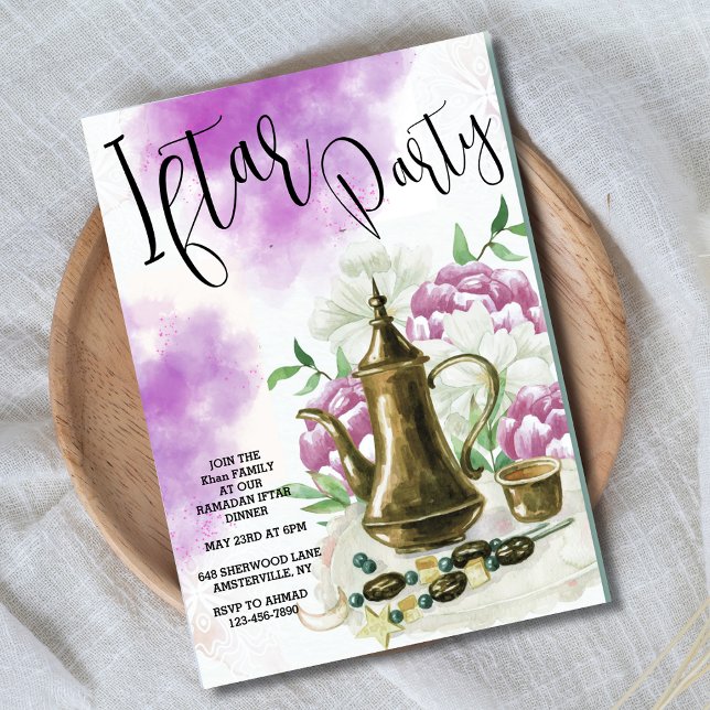 Iftar-Party Einladung (Von Creator hochgeladen)