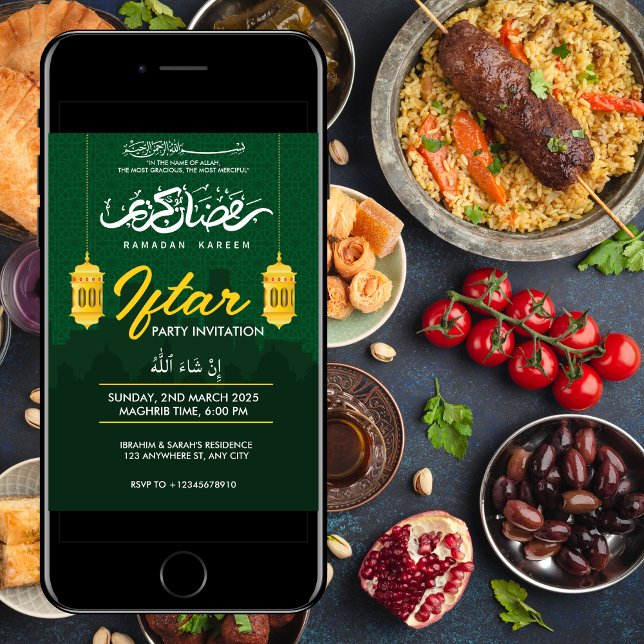Iftar-Party Einladung (Von Creator hochgeladen)