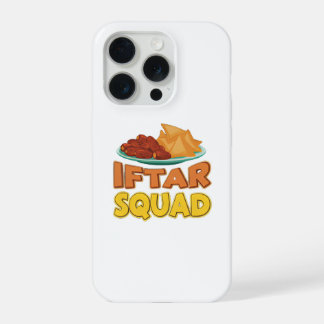 Iftar Squad Ramadan Food Illustration iPhone 15 Pro Hülle