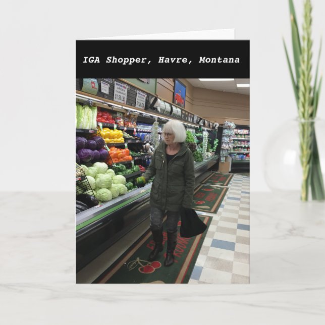 IGA Käufer Havre Montana Karte (Vorderseite)