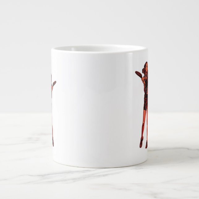 Iga Swiatek Jumbo-Tasse (Vorderseite)