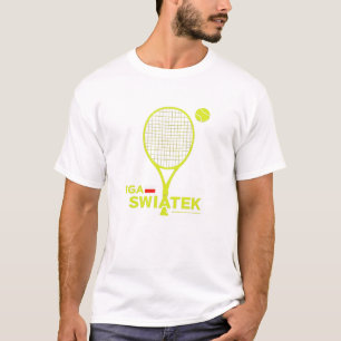 Iga Swiatek, Tennisspielerin, Ziege, Champion T-Shirt