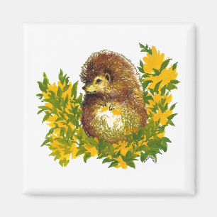 Igel Aquarell Extravaganter Kühlschrank Magnet