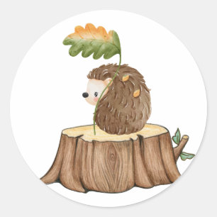 Igel auf dem Sticker