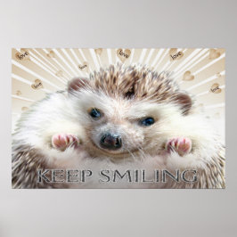 IGEL BEHALTE SCHLAFPLATZ POSTER