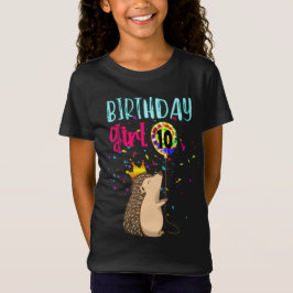 Igel Birthday Girl Party Geschenke T-Shirt