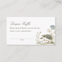 Igel-Blumenhaus-Windelraffle