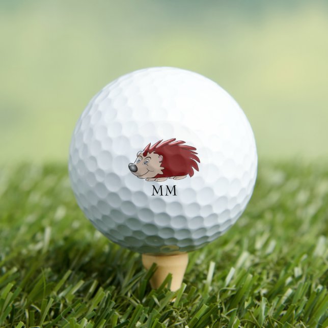 Igel-Design Monogramm Golfball (Insitu T-Shirt)
