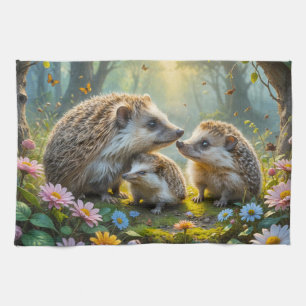 Igel Familienküche Handtuch