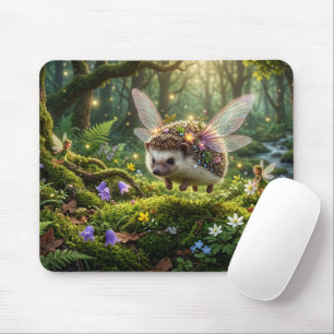 Igel Feen Whimsical Fantasy Mousepad