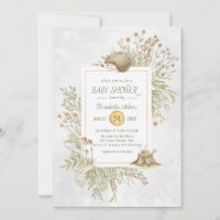 Igel | Forest Baby Shower Einladung