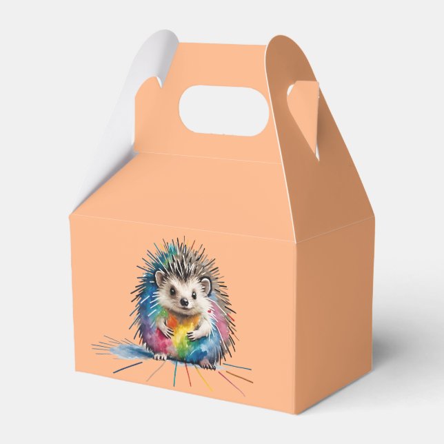 Igel Geschenkschachtel (Vorderseite)