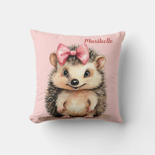 Igel Girls Personalisiert Kissen