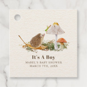 Igel Grasshopper Pilz-Zimmer Woodland Babydusche Geschenkanhänger