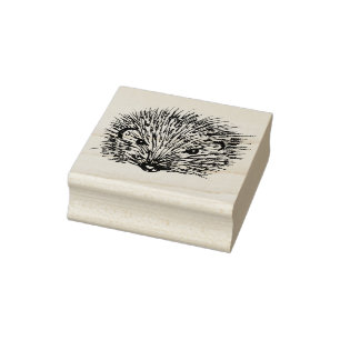 Igel Gummistempel