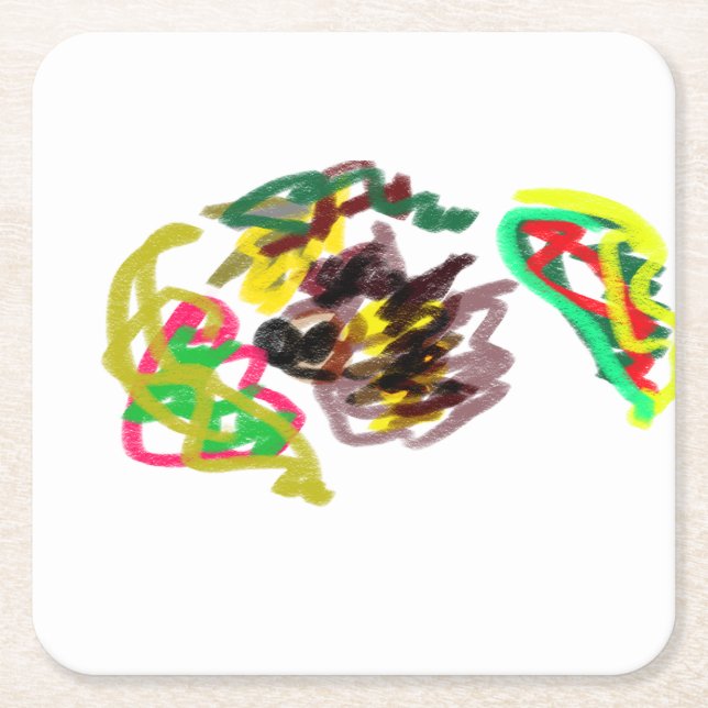 Igel Herbst Rechteckiger Pappuntersetzer (Vorderseite)