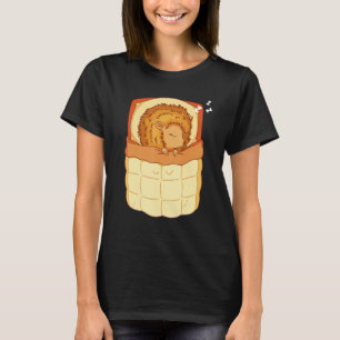 Igel Igel halten ein Nickerchen Schlaf Schlaf Schl T-Shirt