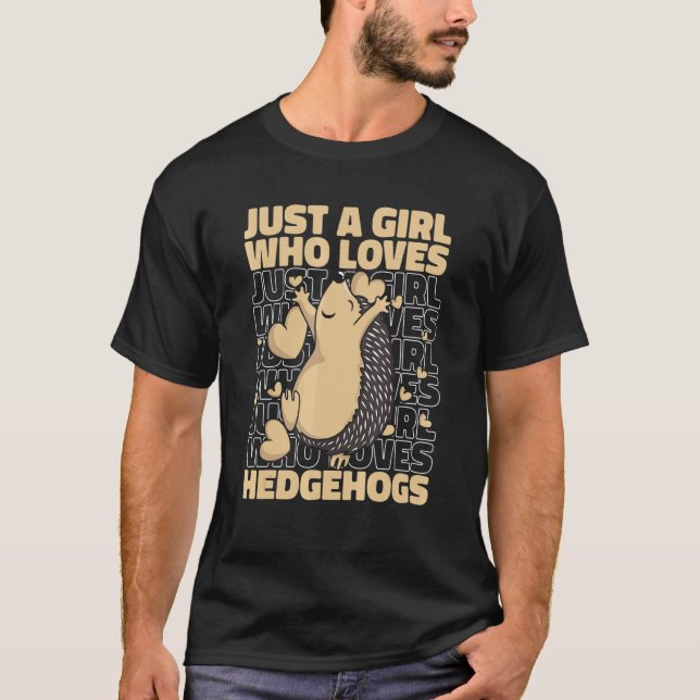 Igel Igel Stacheliges Ferkel T-Shirt (Vorderseite)