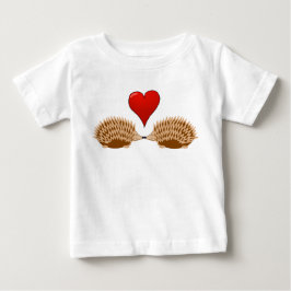 Igel in der Liebe Baby T-shirt