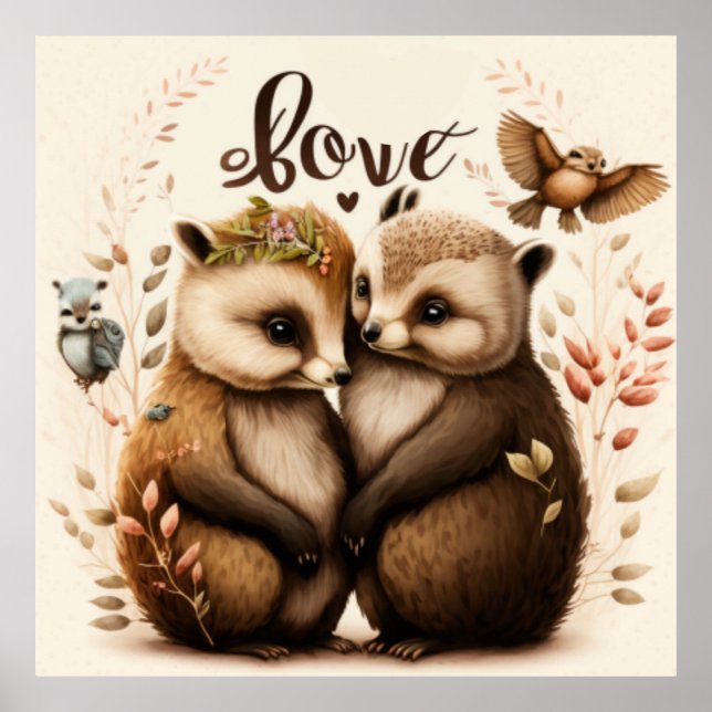 Igel in der Liebe Poster (Vorne)