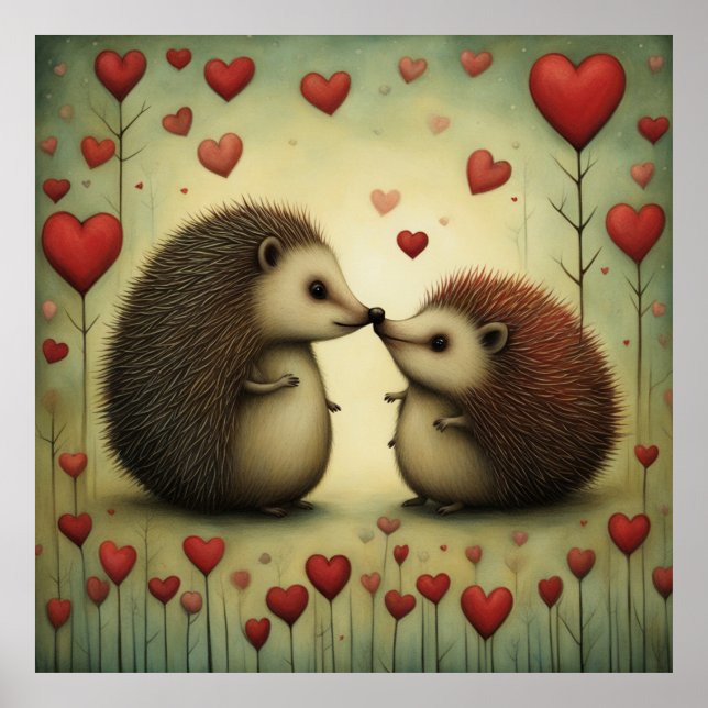 IGEL LIEBE 1 POSTER (Vorne)