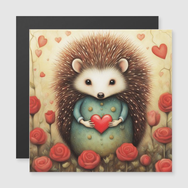 IGEL LIEBE 2 MAGNETKARTE (Vorne/Hinten)