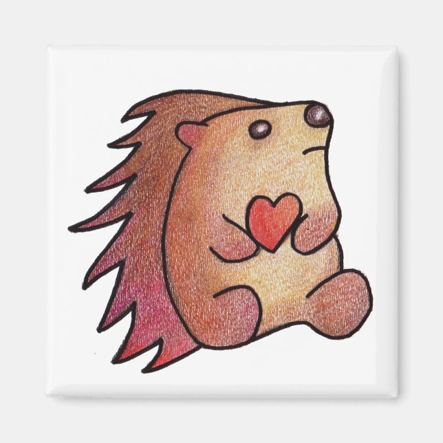 IGEL LIEBE! MAGNET (Vorne)