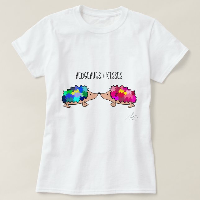 Igel Liebe Shirt (Design vorne)