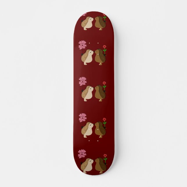 Igel Liebe Skateboard (Vorne)
